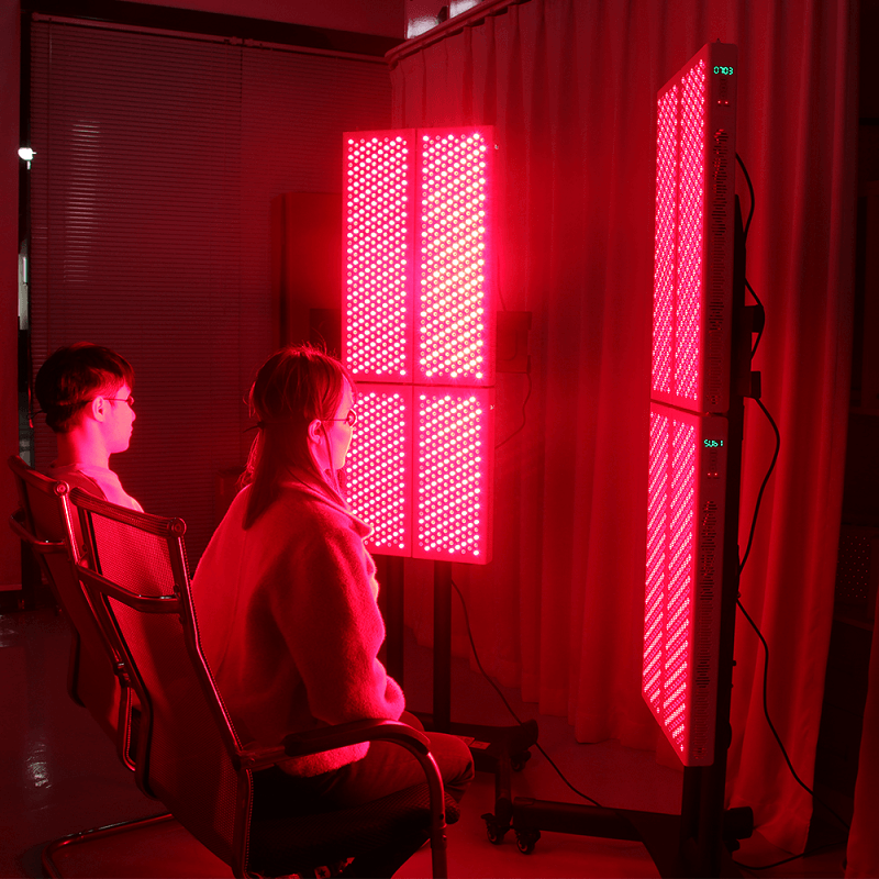 In casa Terapia a luce rossa per due persone 660nm 850nm - Luce per terapia nel vicino infrarosso PDA Produttore di luce rossa per terapia
